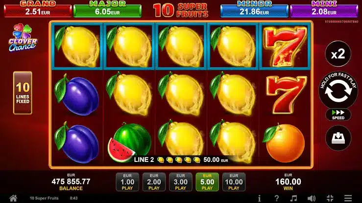 Super Fruit Machine 17JL